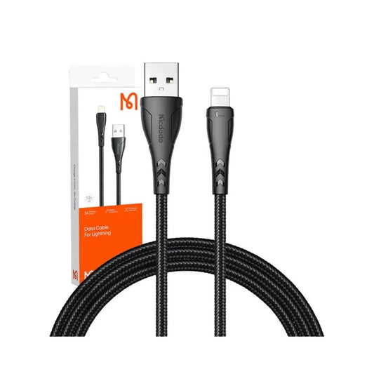 Mcdodo USB-auf-Lightning-Kabel CA-7441, 1,2m (schwarz) - 24 Store GmbH