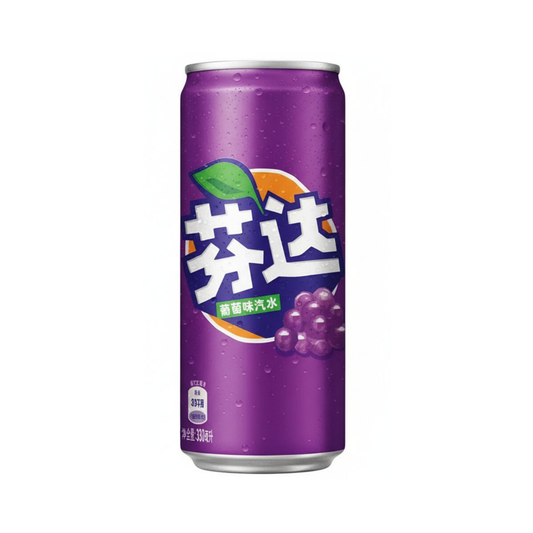 Fanta Grape Traube | Fanta | Erfrischungsgetränk | lila | Traubengeschmack