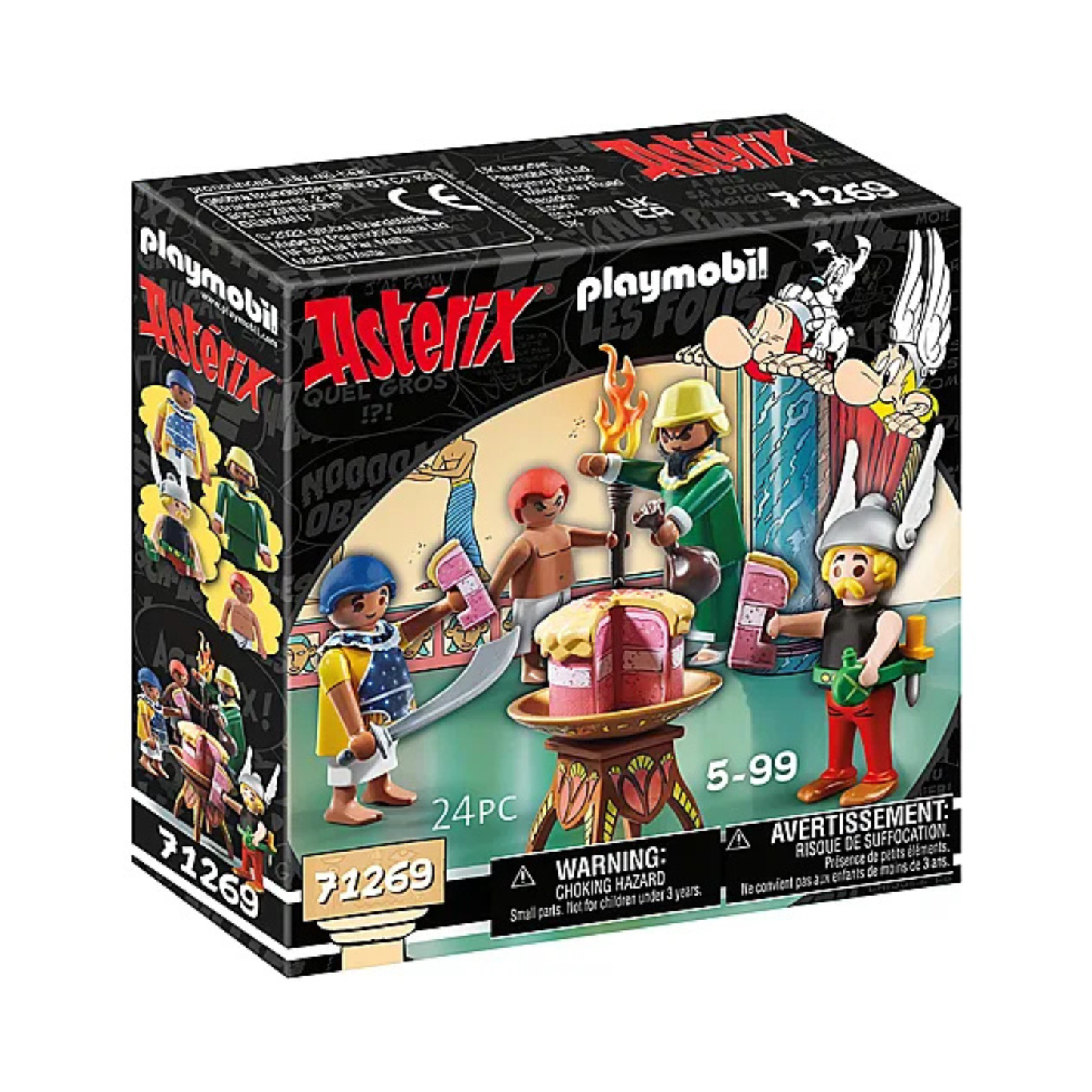 Playmobil Asterix: Pyradonis' vergiftete Torte 71269