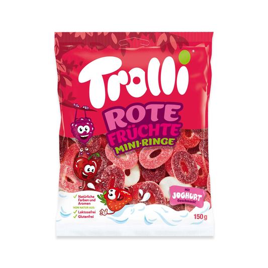 Trolli Rote Früchte Mini-Ringe 150g