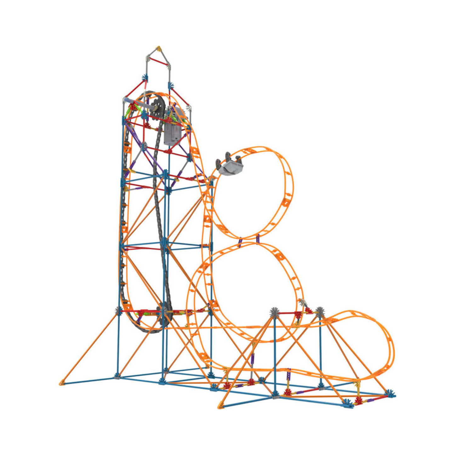 K`Nex Thrill Rides - Amazin 8 Coaster Achterbahn-Spielset