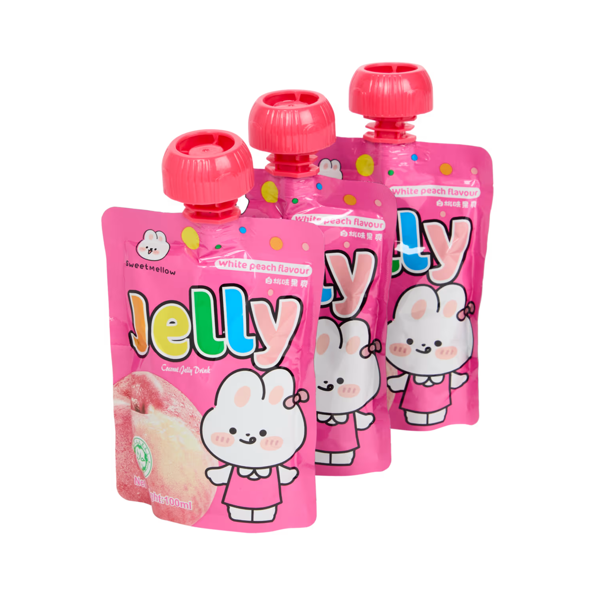 Jelly White Peach Flavor