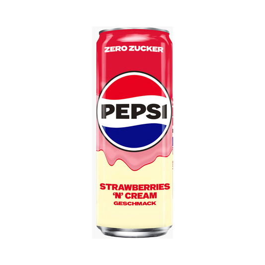 Pepsi Strawberries N` Cream