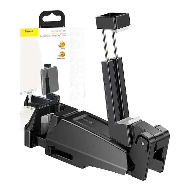 Baseus Smartphone für Kopfstütze (schwarz) - 24 Store GmbH