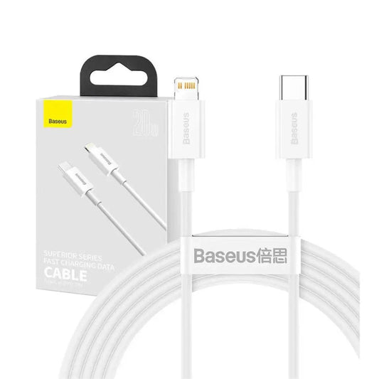 Baseus Superior Series Fast Charging Datenkabel Type-C to Lightning PD 20W 2m - 24 Store GmbH