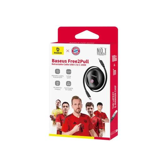 Baseus USB-C to USB-C 100W Ladekabel (schwarz) Bayern Edition - 24 Store GmbH