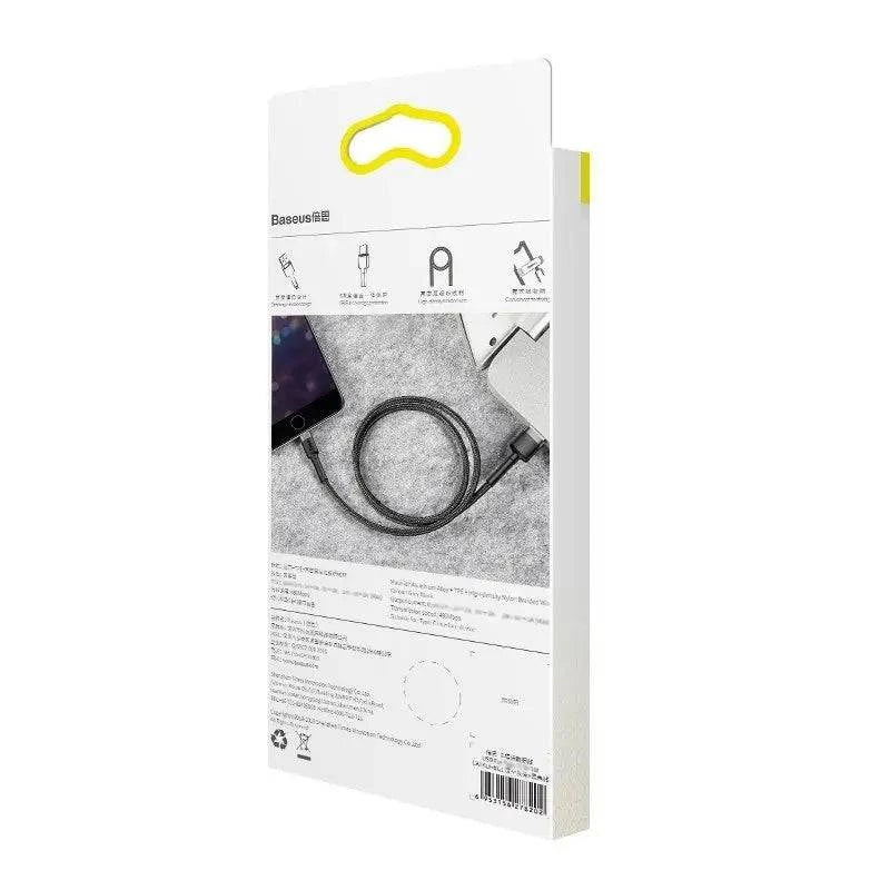 Baseus USB Ladekabel CALKLF-CG1 schwarz/grau