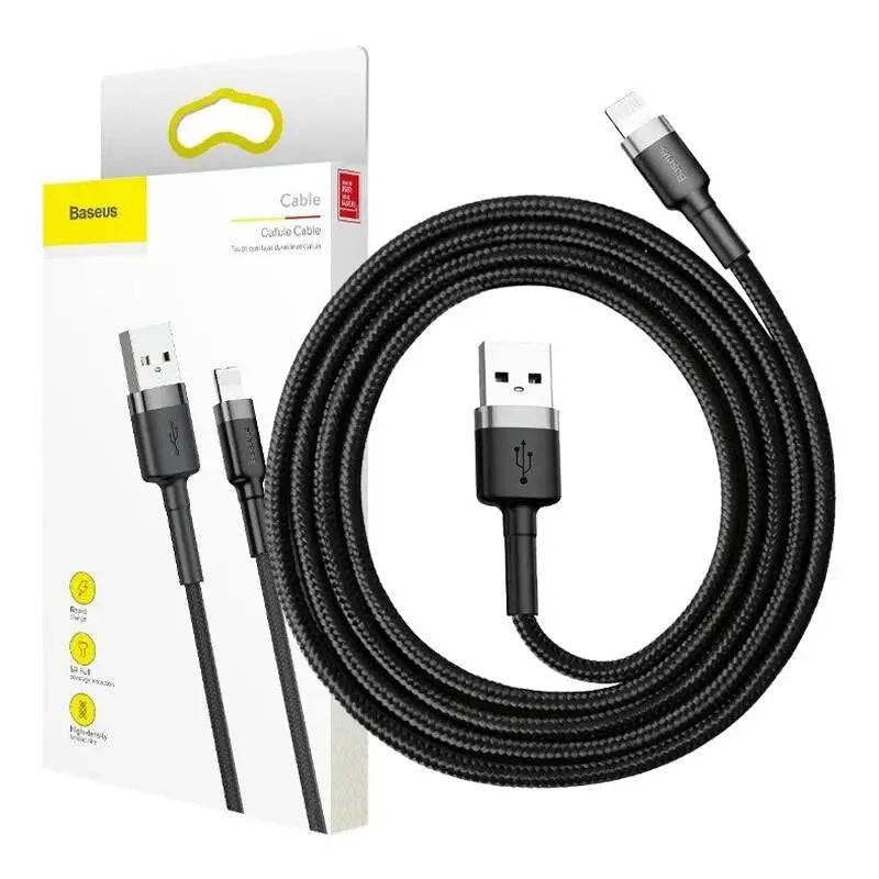 Baseus USB Ladekabel CALKLF-CG1 schwarz/grau