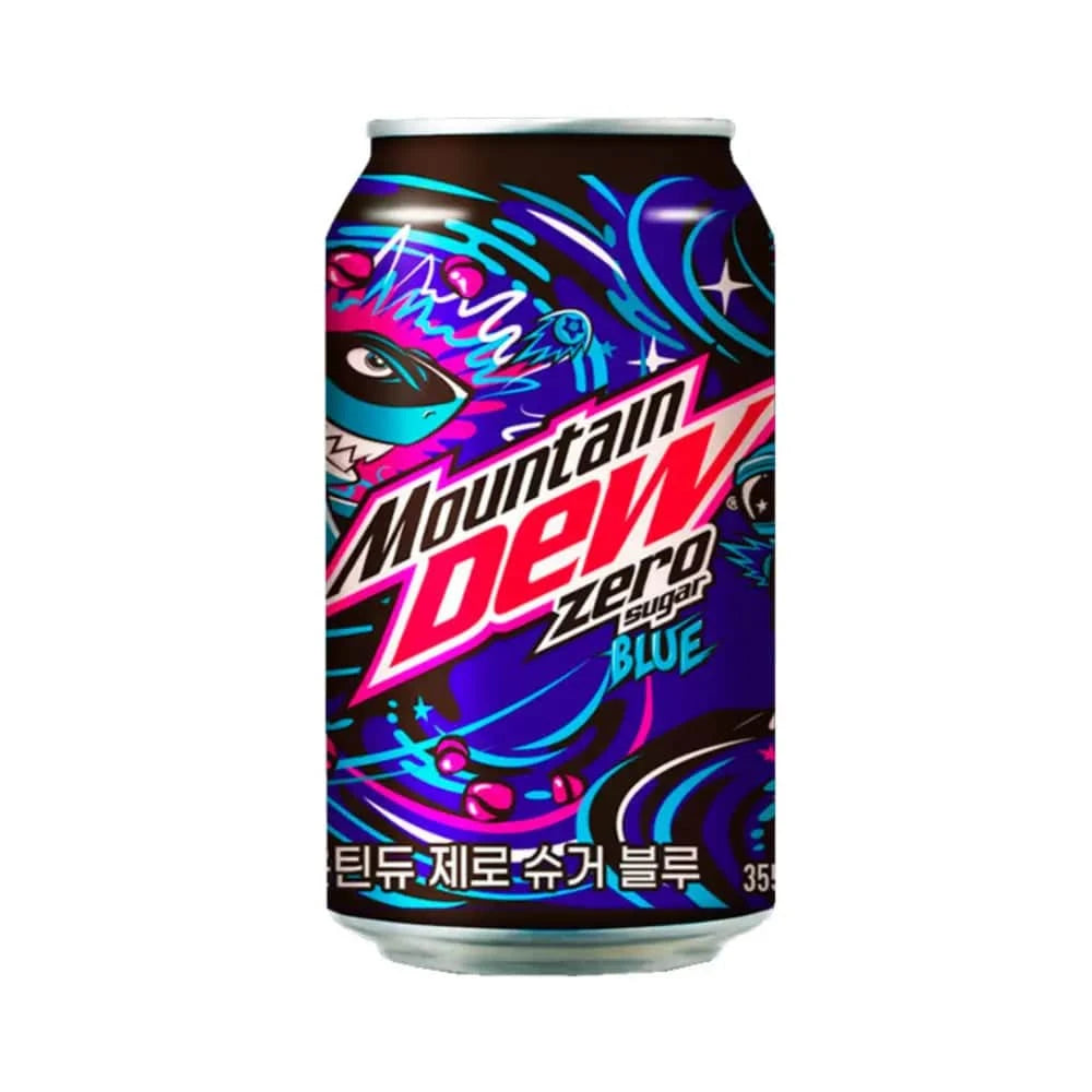 Lotte Chilsung Mountain Dew Zero Sugar Blue - 24 Store GmbH