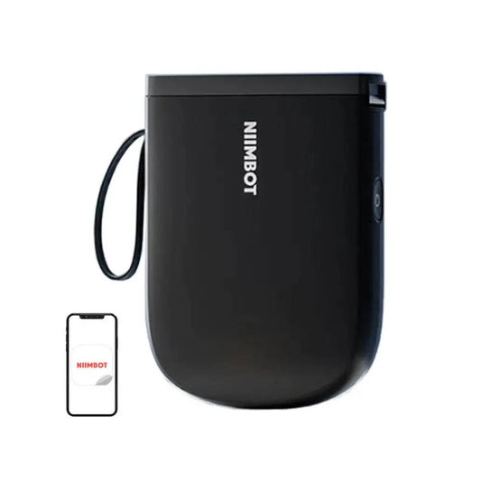Niimbot D11-H Smart Schwarz + Etikettenrolle - 24 Store GmbH
