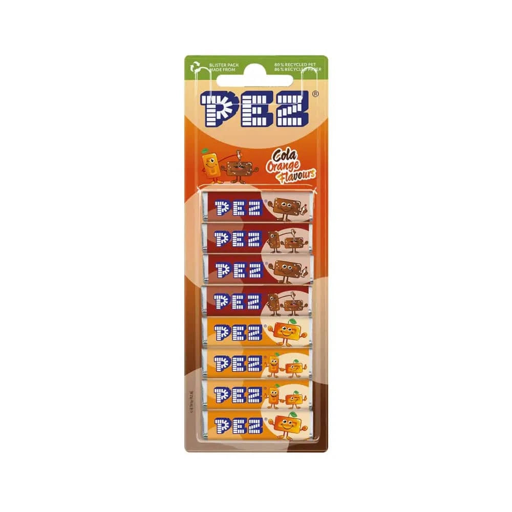 PEZ BONBONS COLA-ORANGE