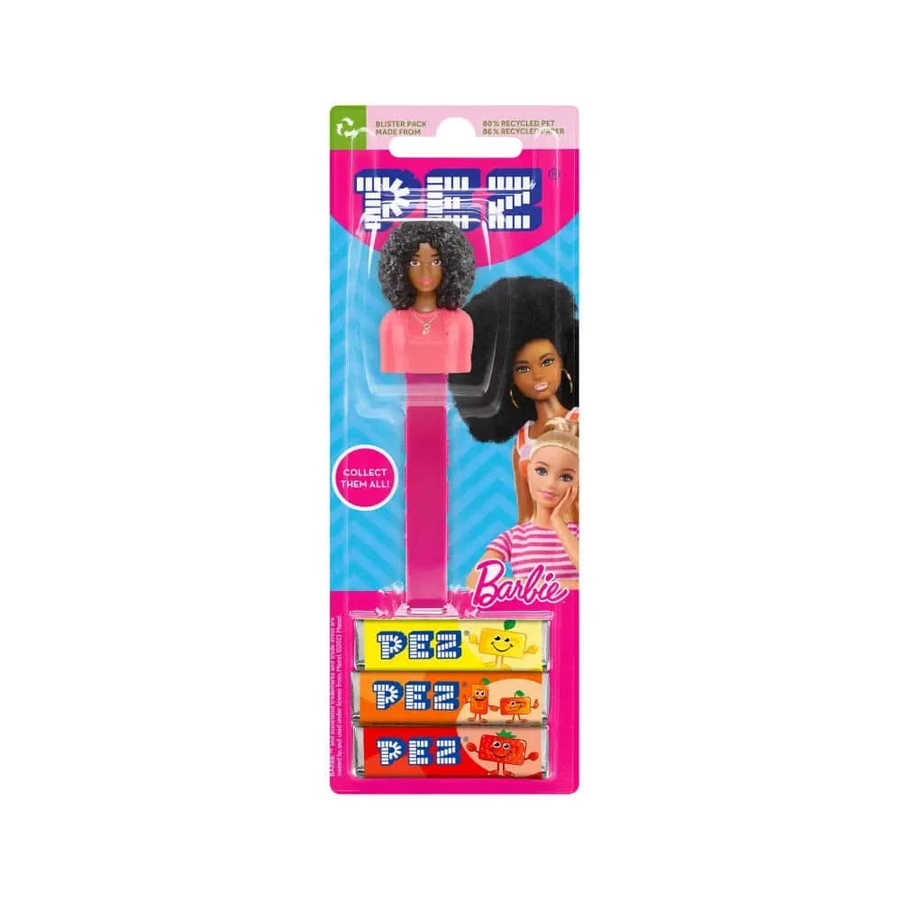 PEZ SPENDER BARBIE LOCKIGE HAARE