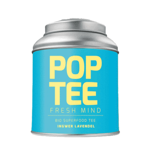 Kräutertee | Pop Tee | Bio Superfood Tee | Ingwer Lavendel | Entspannung und Genuss