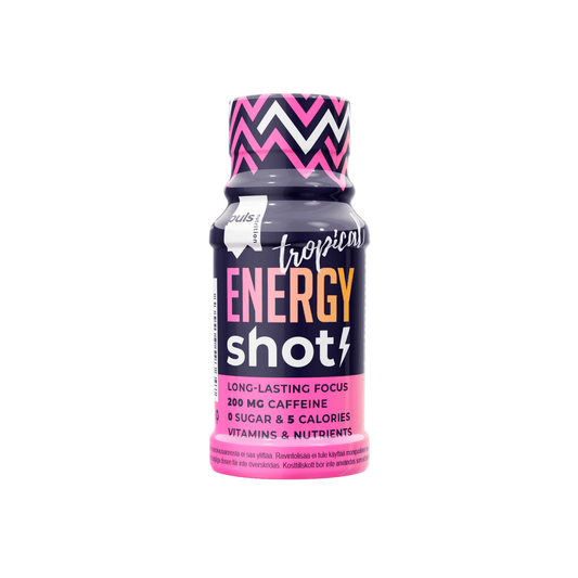 ENERGY SHOT | Puls Nutrition | 60 ml | tropischer Geschmack | natürliche Zutaten | Instant-Energie