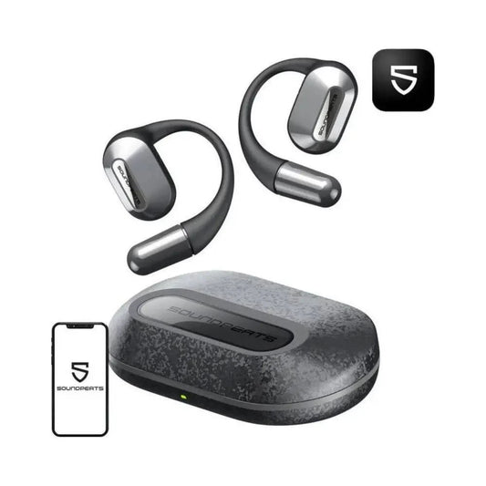 Soundpeats HearFit kabellose Kopfhörer (schwarz) - 24 Store GmbH