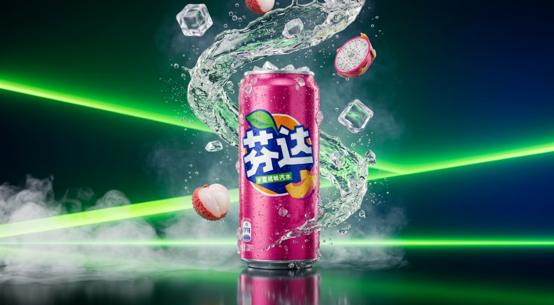 Entdecke den magischen Geschmack von Fanta White Peach China und erlebe eine fruchtige Erfrischung abseits der Norm