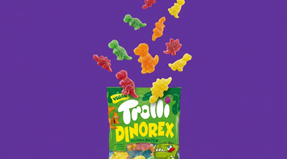Trolli Dinorex 150g Eine Dino-Runde voller Abenteuer für die Geschmacksknospen