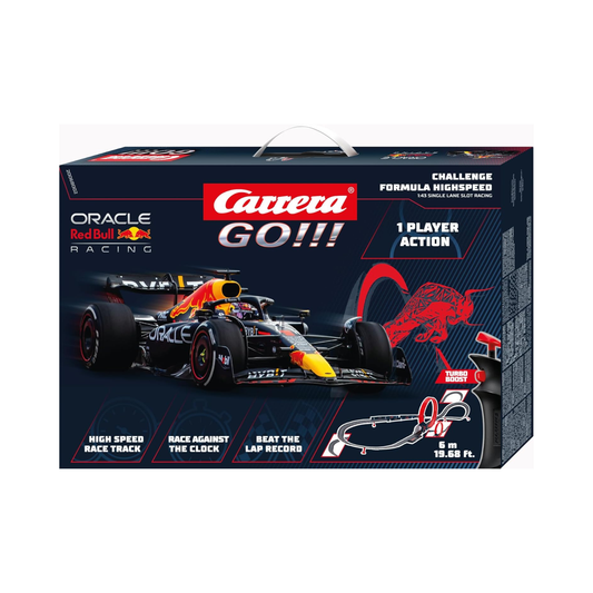 Carrera GO!!! - Challenge Formula Highspeed 1-Lane Autorennbahn