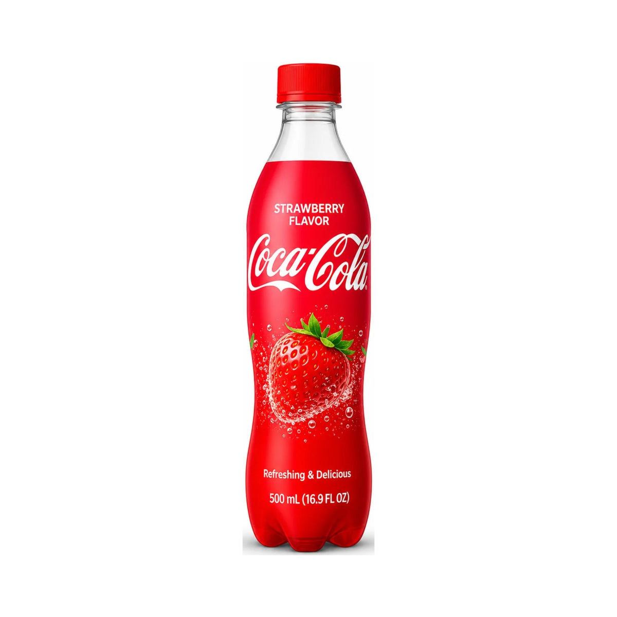 Coca Cola China Bottle Strawberry 5dl