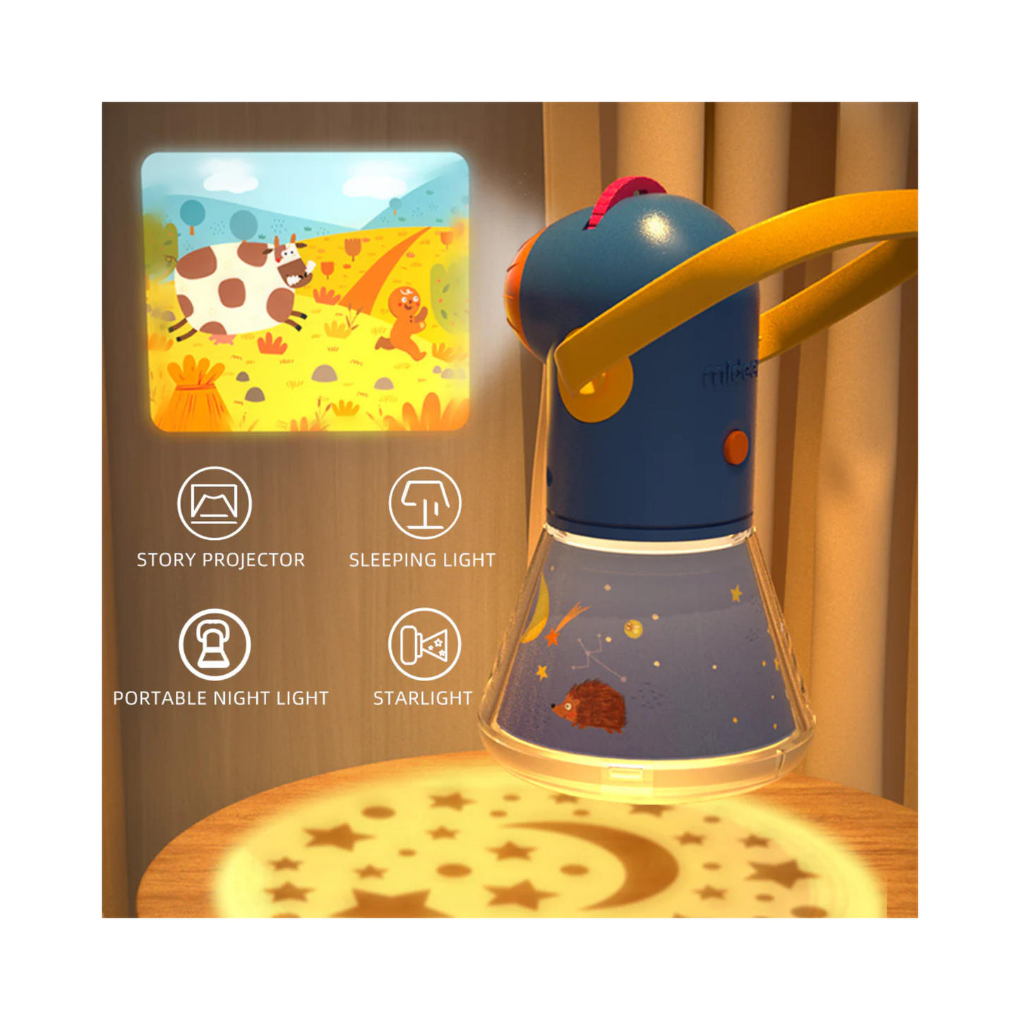 Kinder Geschichten-Taschenlampe