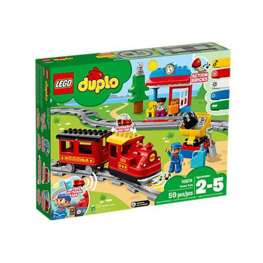 Lego Dampfeisenbahn 10874