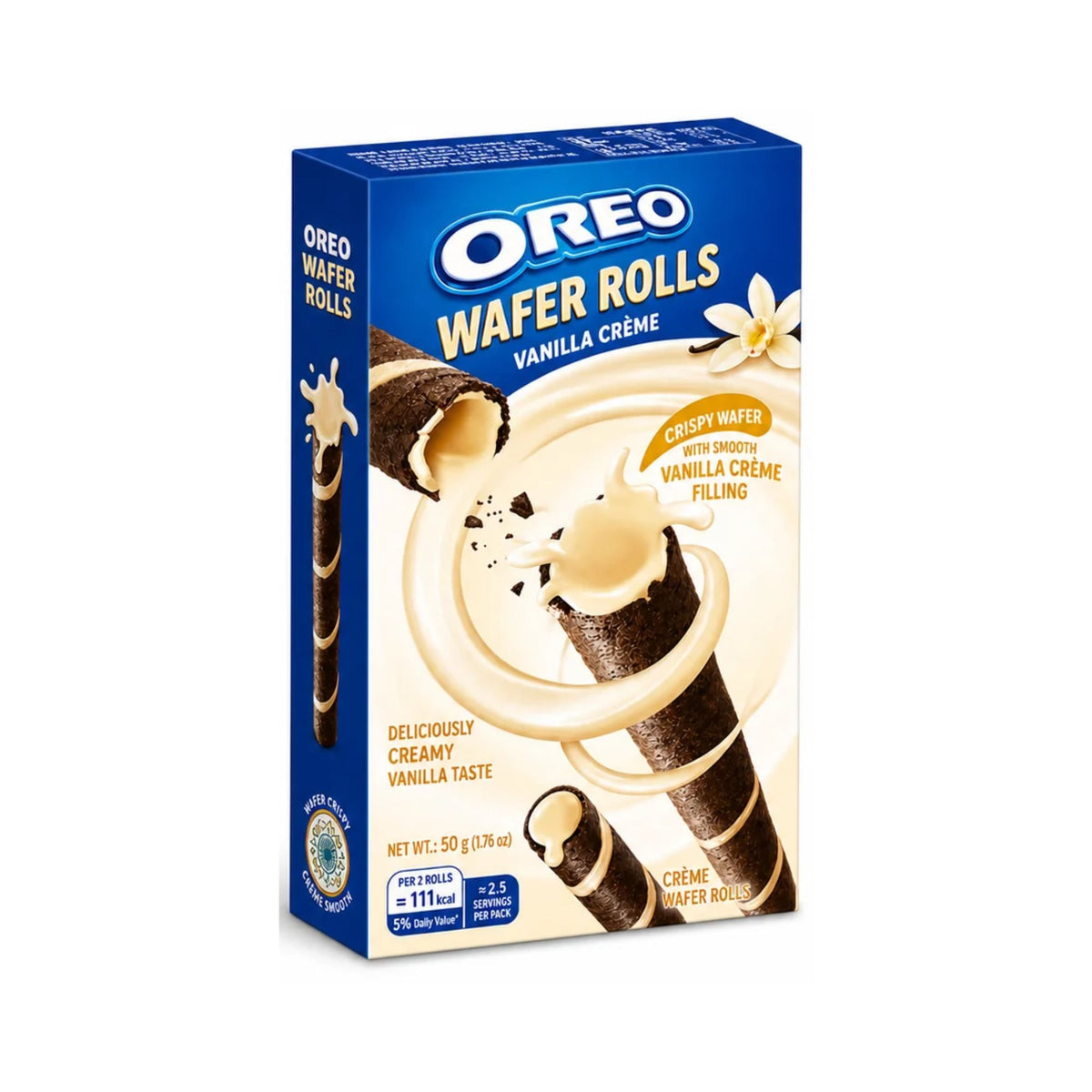 Oreo Cocoa Crisp Rolls Vanilla mousse 50g