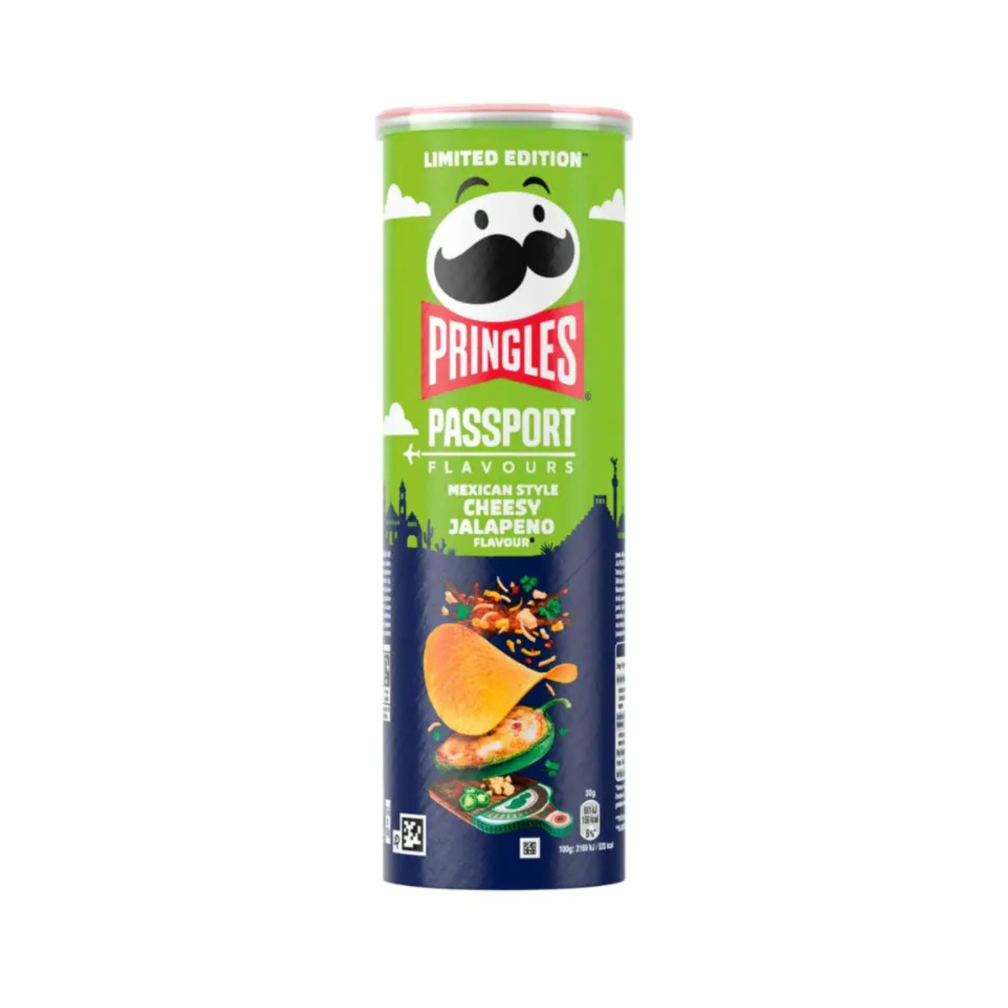 Pringles Passport Edition Mexican Style Cheesy Jalapeno