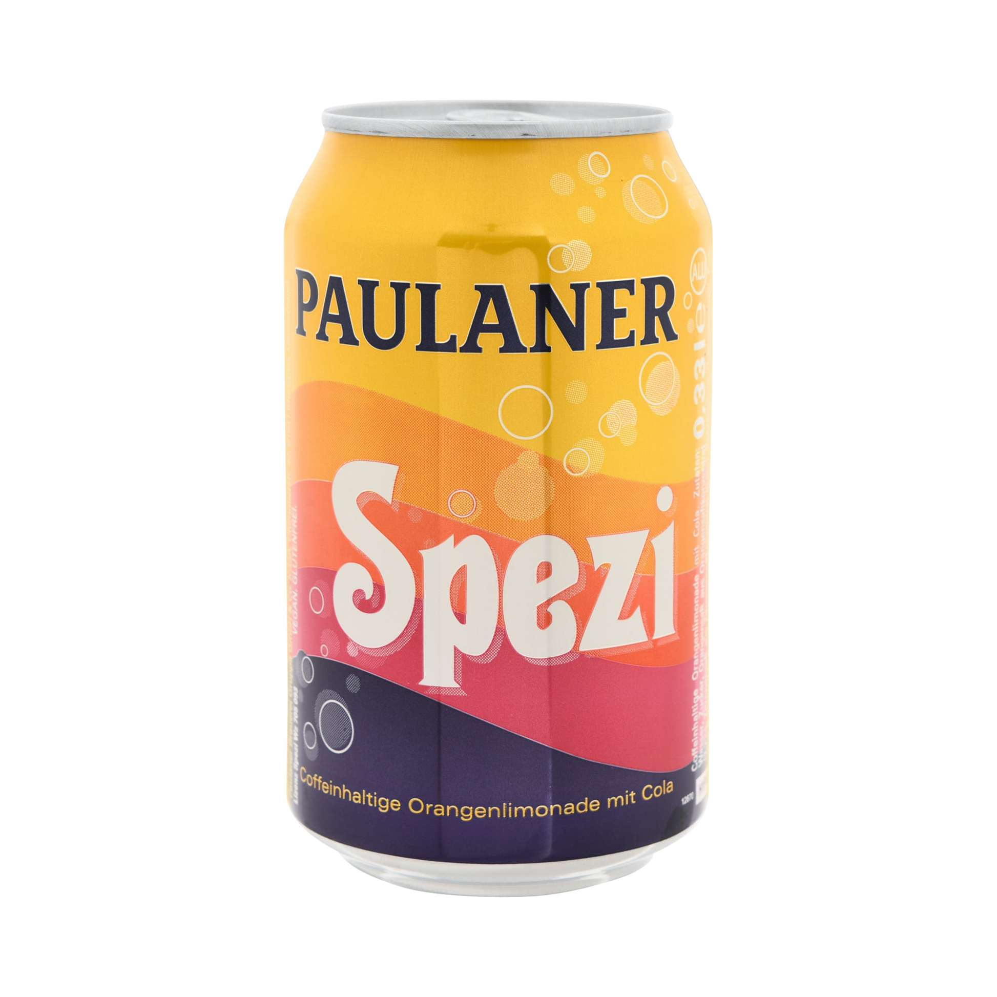 Paulaner Spezi | koffeinhaltige Orangenlimonade | Erfrischungsgetränk | mit Cola