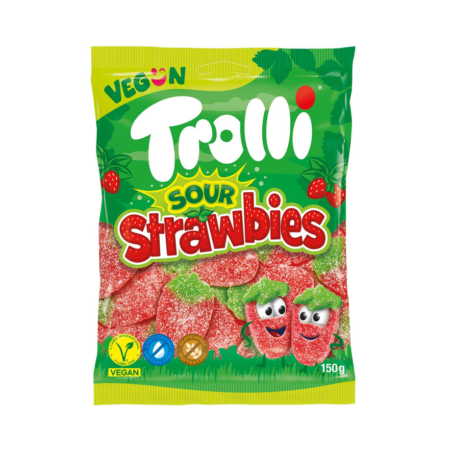 Trolli Sour Strawbies 150g