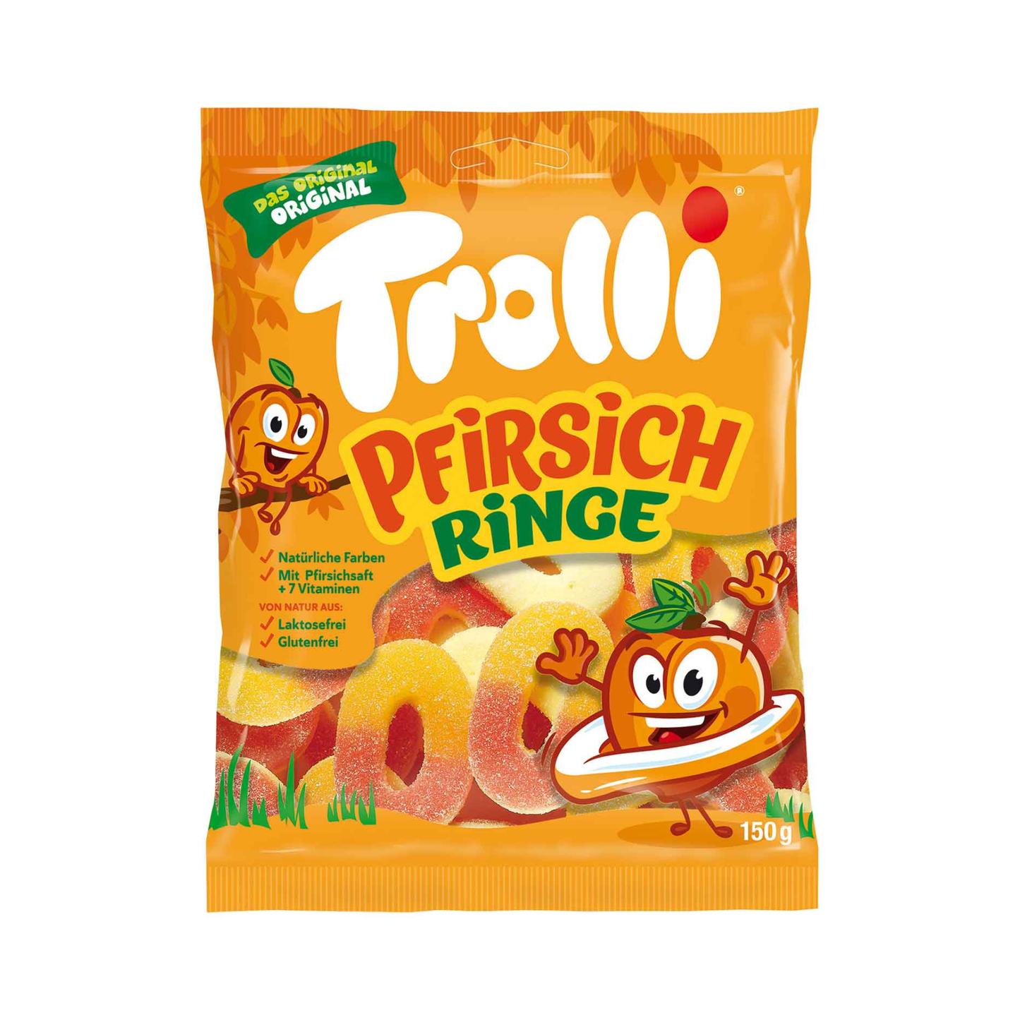 Trolli Pfirsichringe 150g