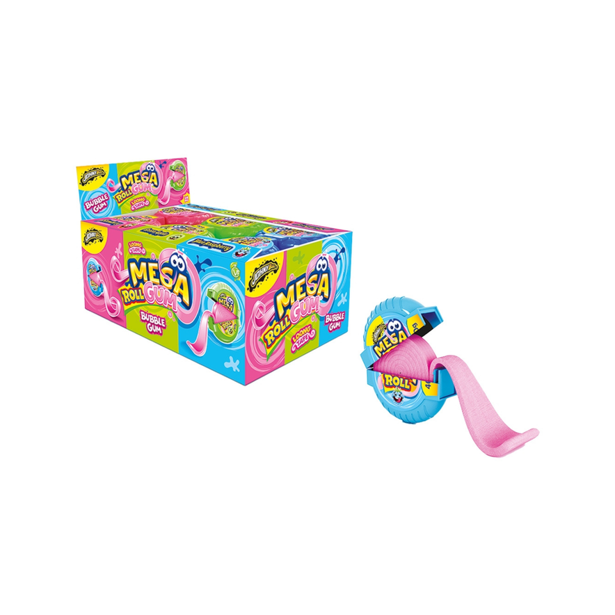 Johny Bee Mega Roll Bubble Gum 40g