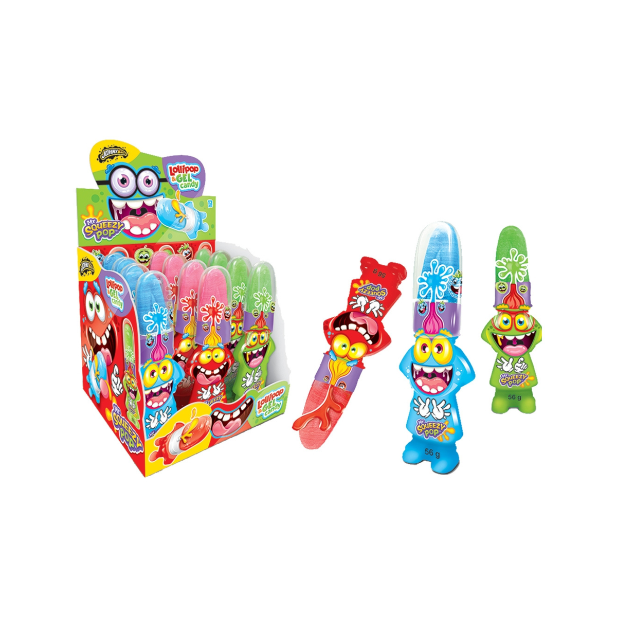 Johny Bee Mr. Squeezy Pop 56g