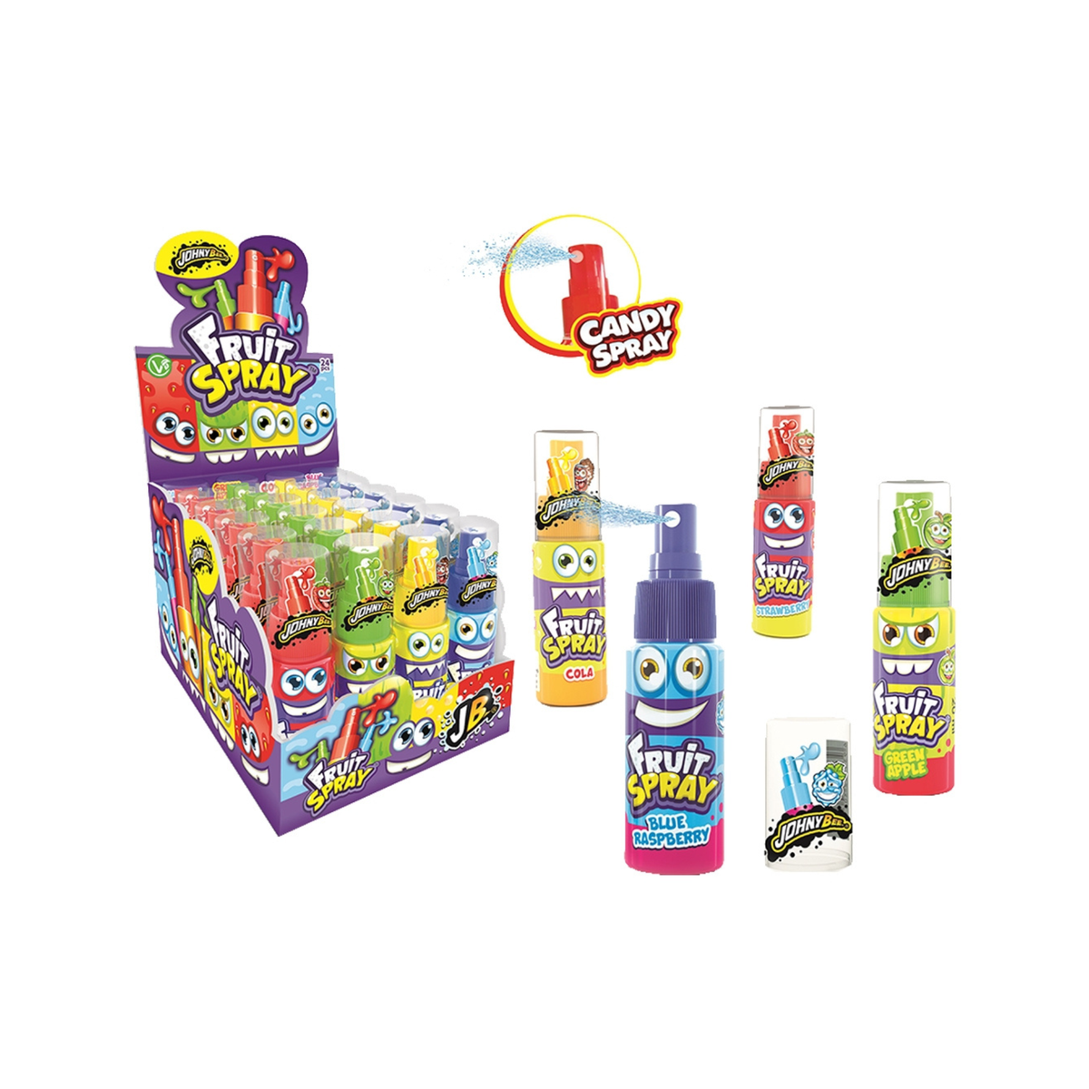 Johny Bee Fruit Spray ass. 20ml