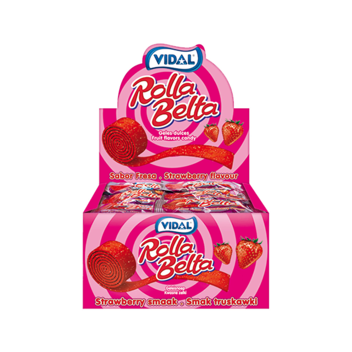 Vidal Rolla Belta Strawberry 20g