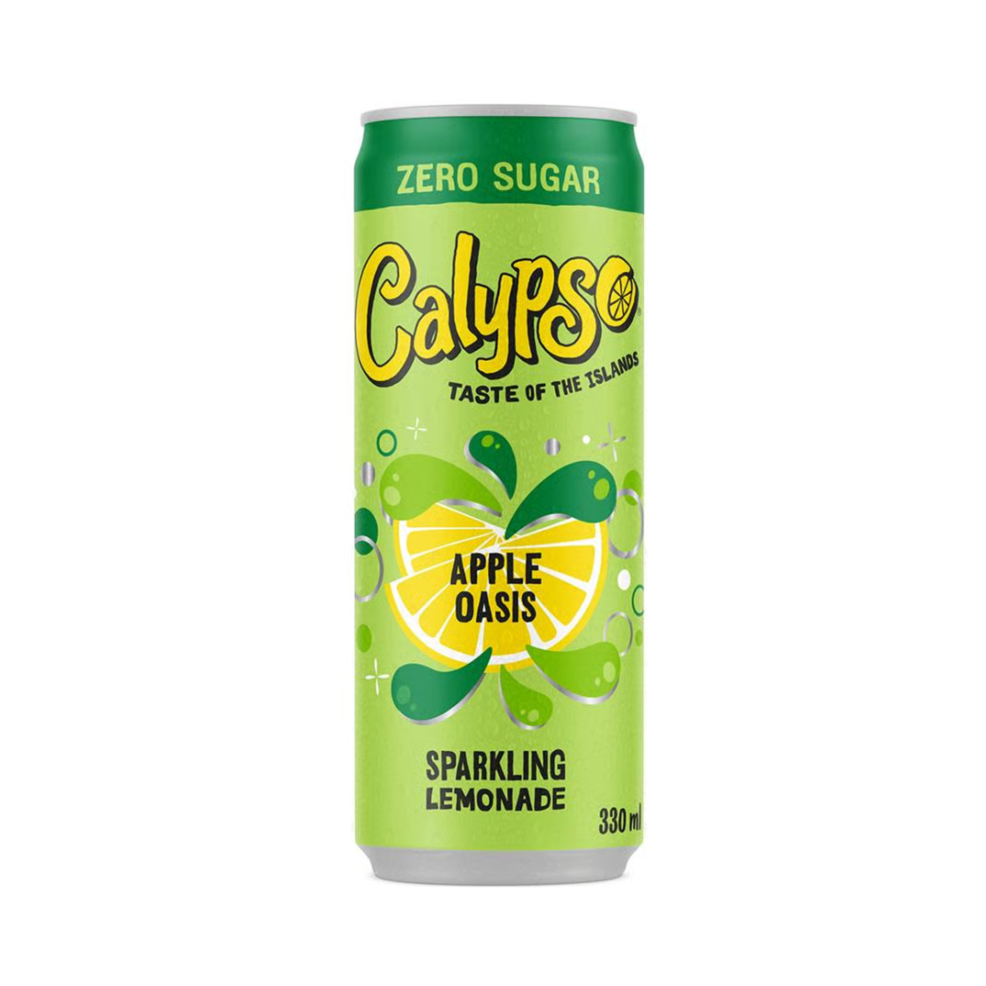 Calypso Apfel Oasis | sprudelnde Limonade | zuckerfrei | 330 ml Dose