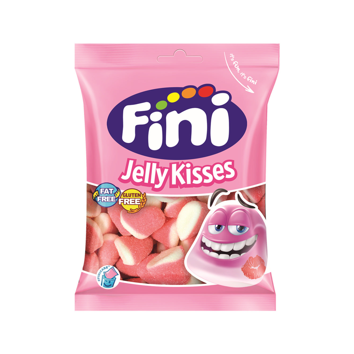 Fini Jelly Kisses Strawberry 100g