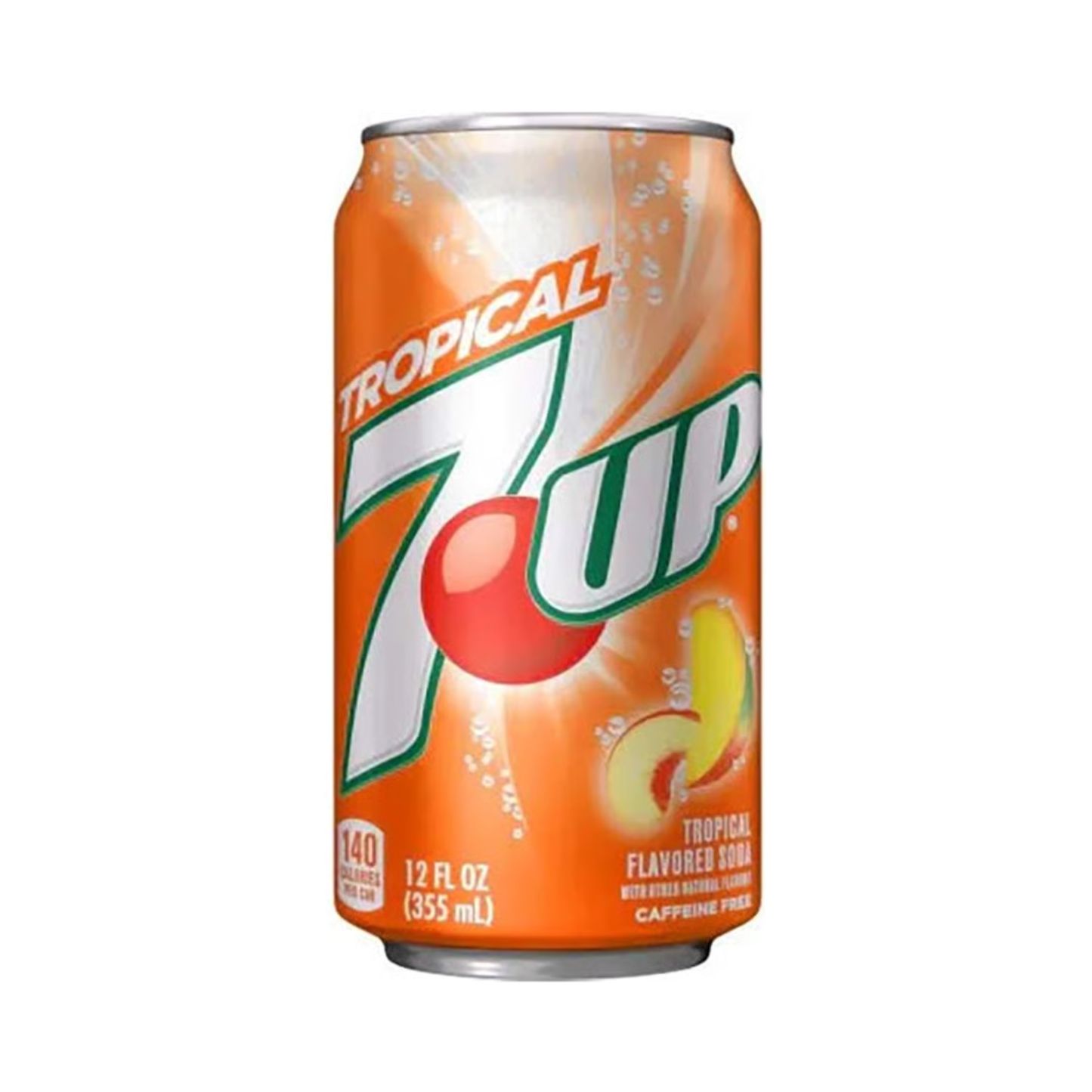 Limonade | 7UP | Tropical | erfrischender Geschmack | ohne Koffein | 355 ml Dose