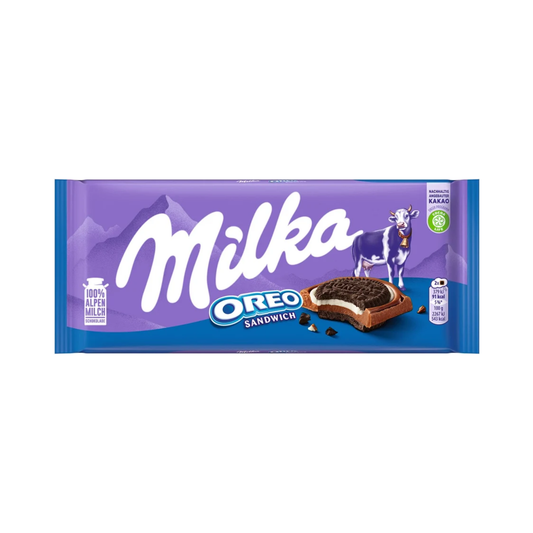Milka Tafelschokolade Oreo Sandwich 92 g