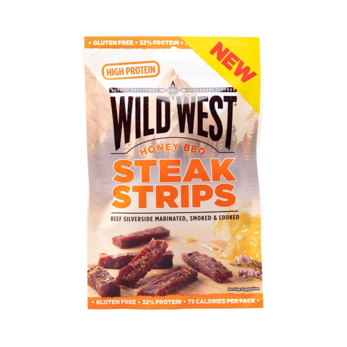 Wild West Steak Strips Honey BBQ