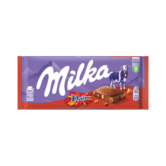 Milka Tafelschokolade Daim