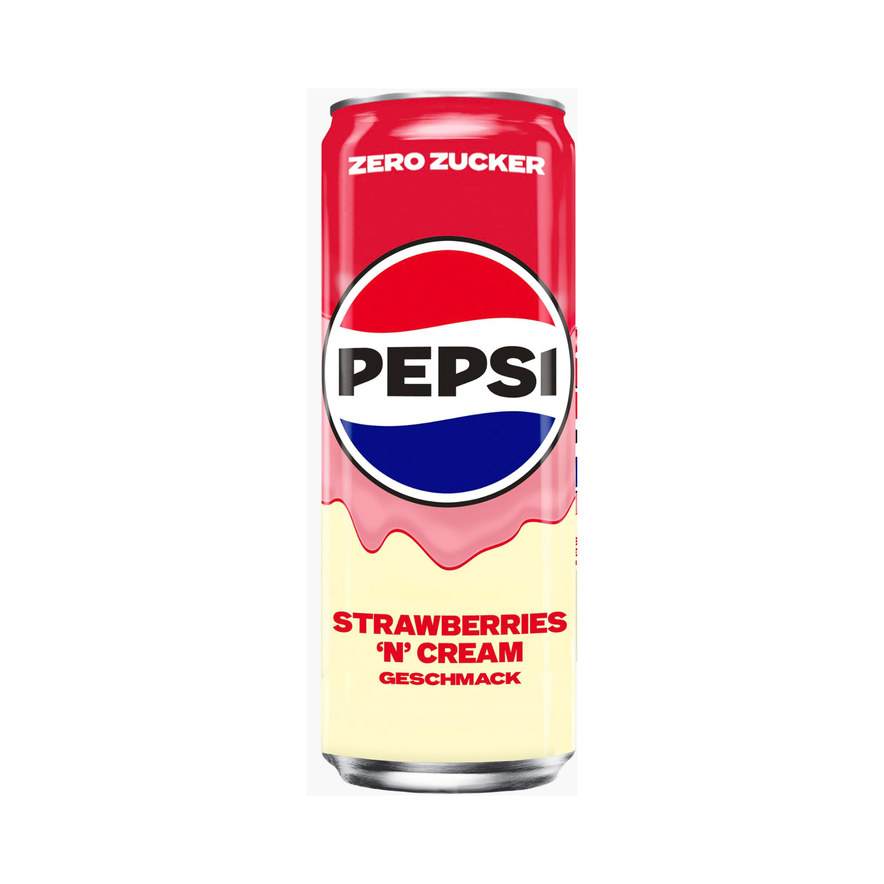 Pepsi Strawberries N` Cream
