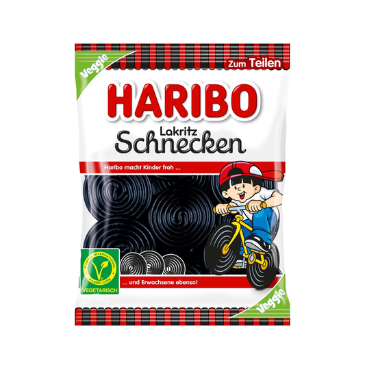 Haribo Lakritz Schnecken Beutel 175 g