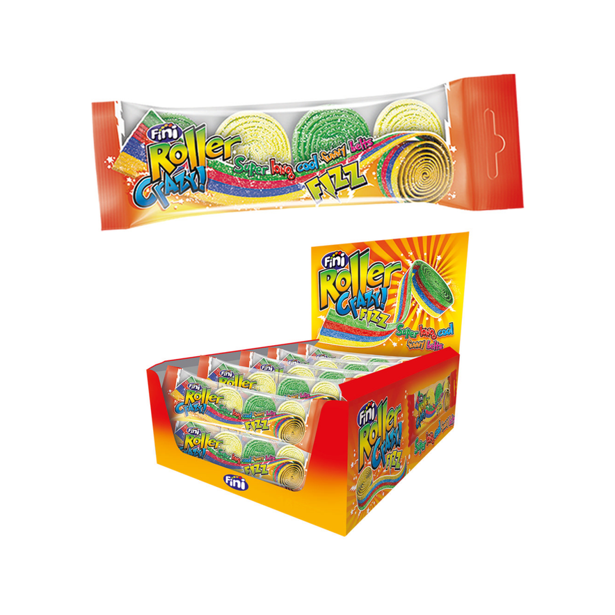 Fini Gum Crazy Roller 80g