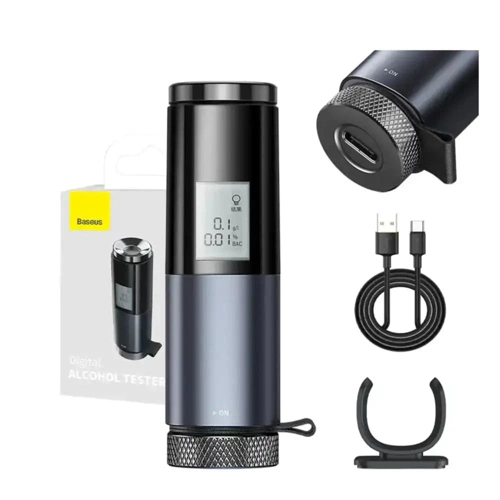 Baseus Alkoholtester mit LED-Display - 24 Store GmbH