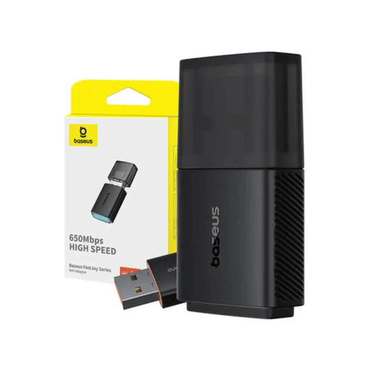 Baseus BS-OH170 650 Mbit/s 5 GHz USB-Netzwerkkarte – Schwarz - 24 Store GmbH