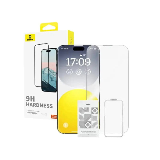 Baseus iPhone 15 Plus verre trempé Diamond ultra clair | 24 Store