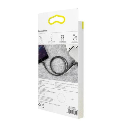 Baseus USB Ladekabel CALKLF-CG1 schwarz/grau - 24 Store GmbH