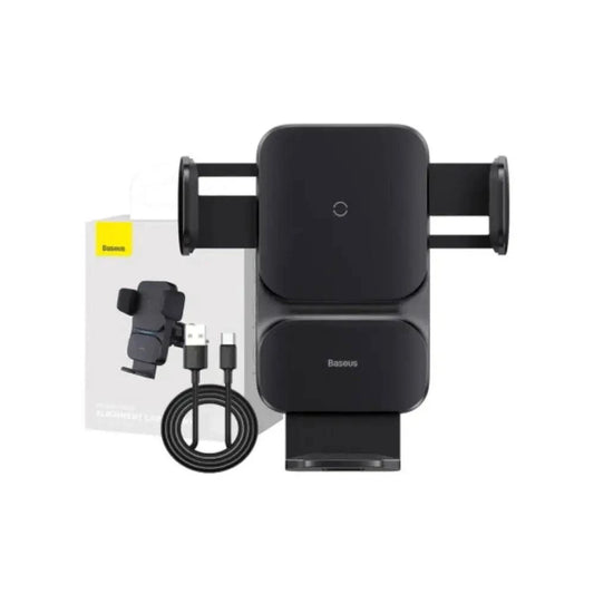 Baseus Wisdom Auto Alignment Car Mount Wireless Charge QI 15W Air - 24 Store GmbH