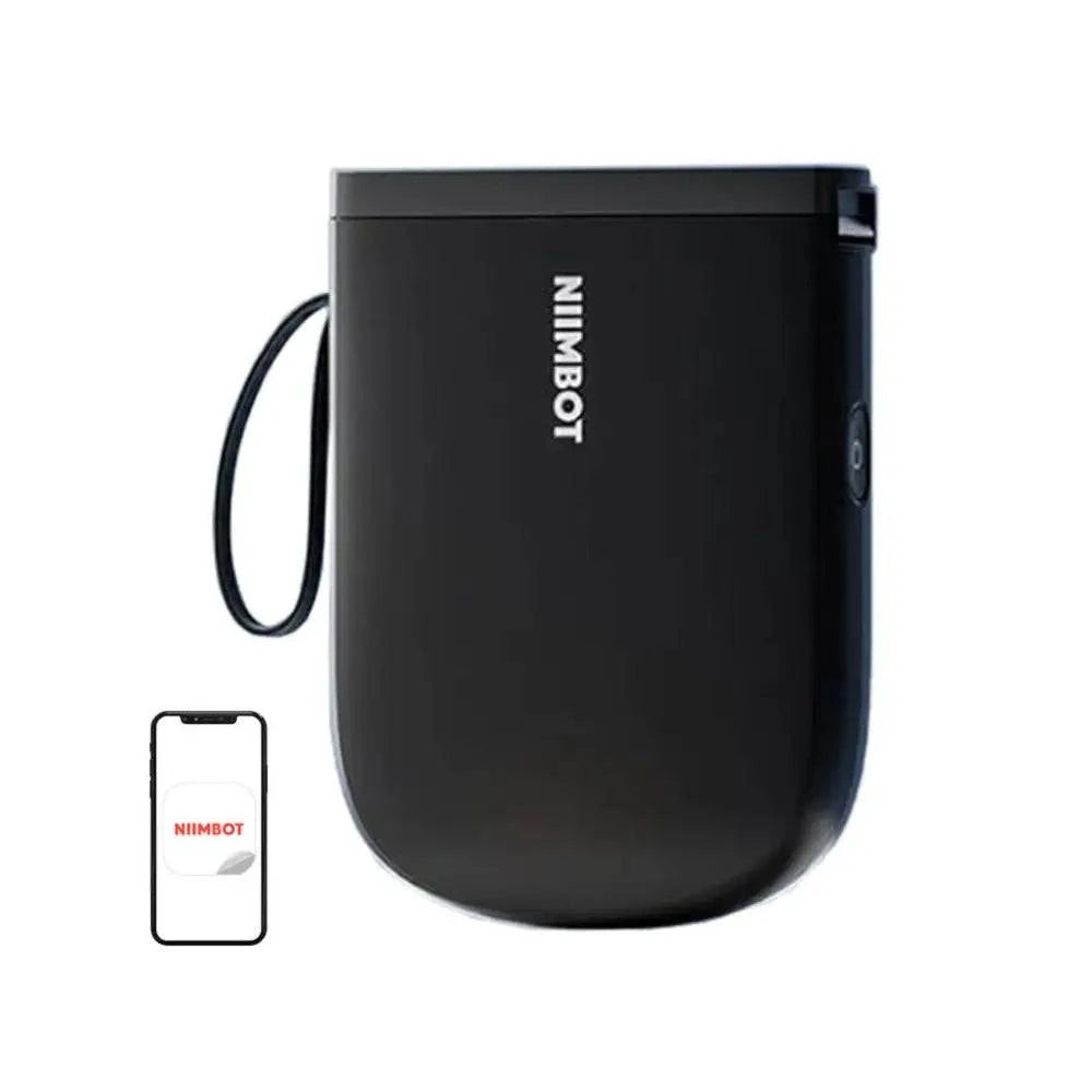 Niimbot D11-H Smart Schwarz + Etikettenrolle - 24 Store GmbH