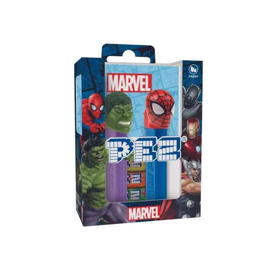 PEZ Geschenkset Marvel (Spiderman und Hulk)